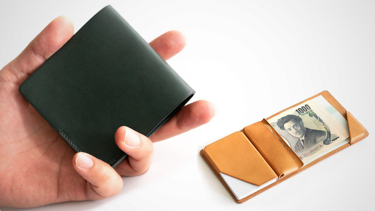 国内新記録 小さな「薄い財布」HITOE FOLD-SYRINX