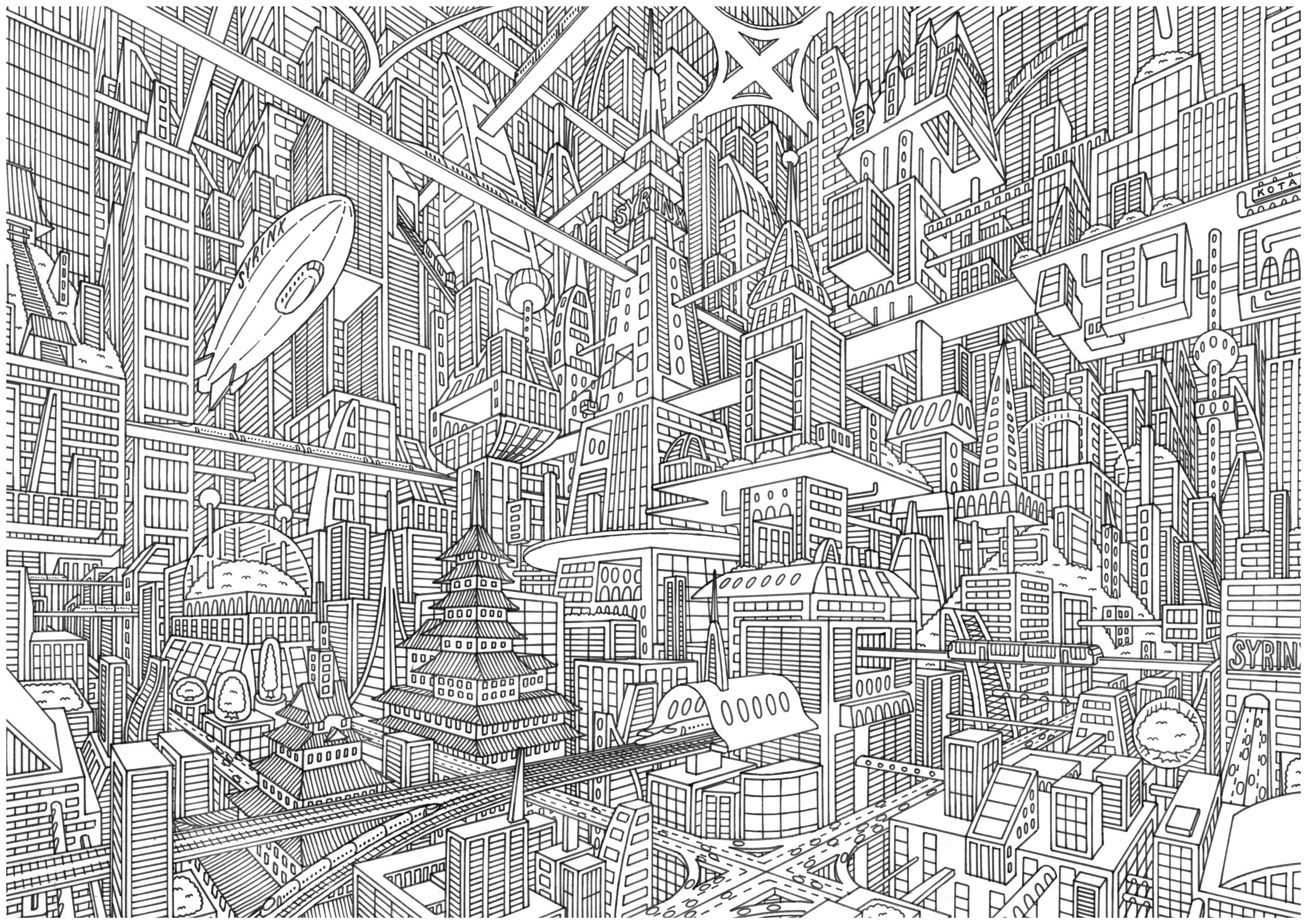 "Fantasy City" by Kota