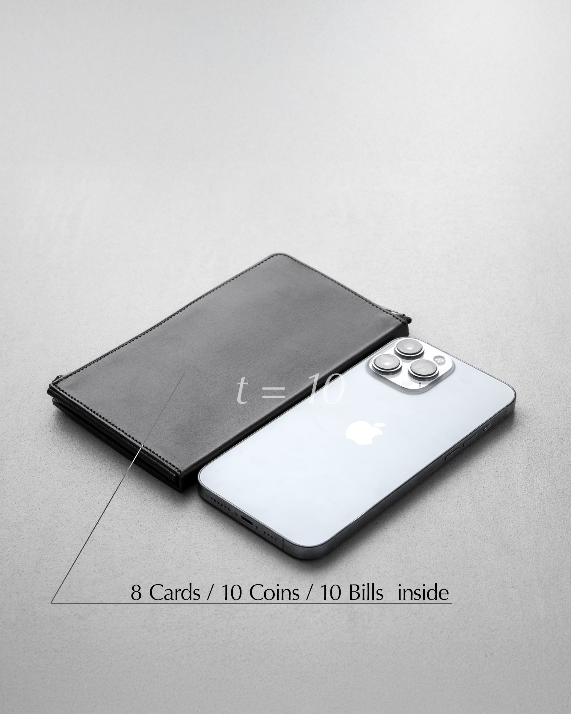 Hitoe® L-zip L - Liscio - v.2025【予約品】