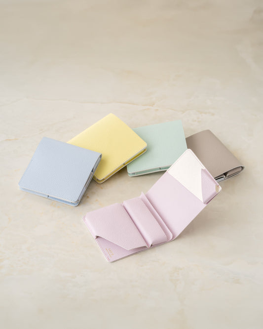空気のように軽いミニ財布 Hitoe® Fold Aria - Bouquet - | 想いを束ねる花束のように