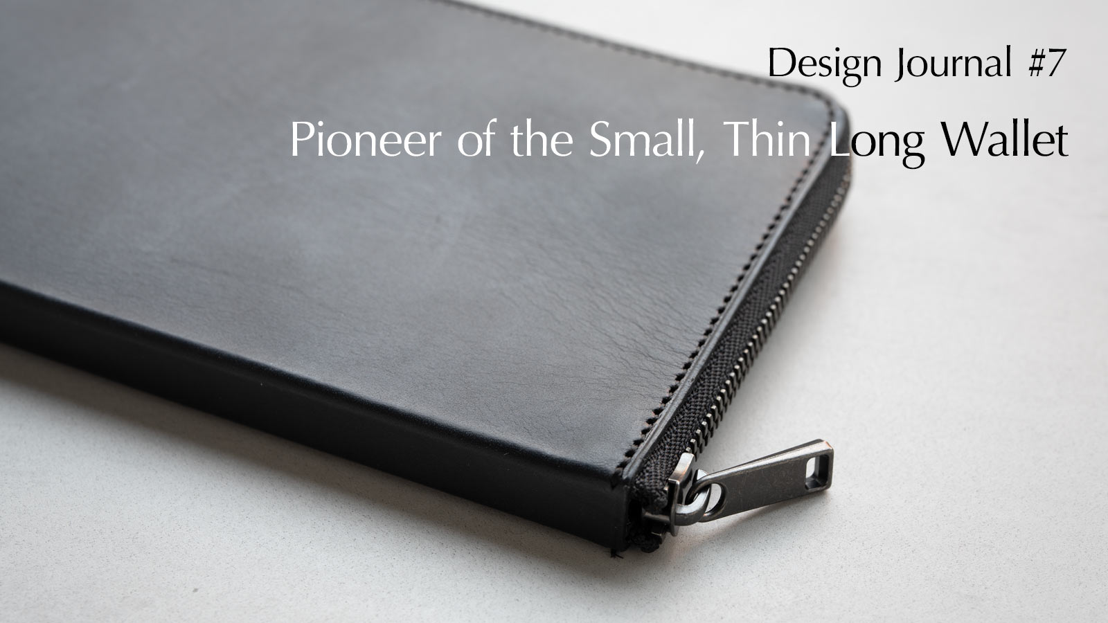 小さい薄い長財布の先駆者 Hitoe L-zip L