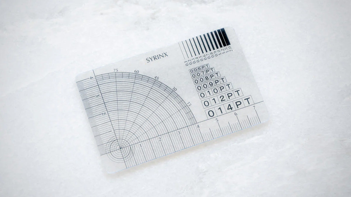 Multi Ruler Card 塑膠減量新登場