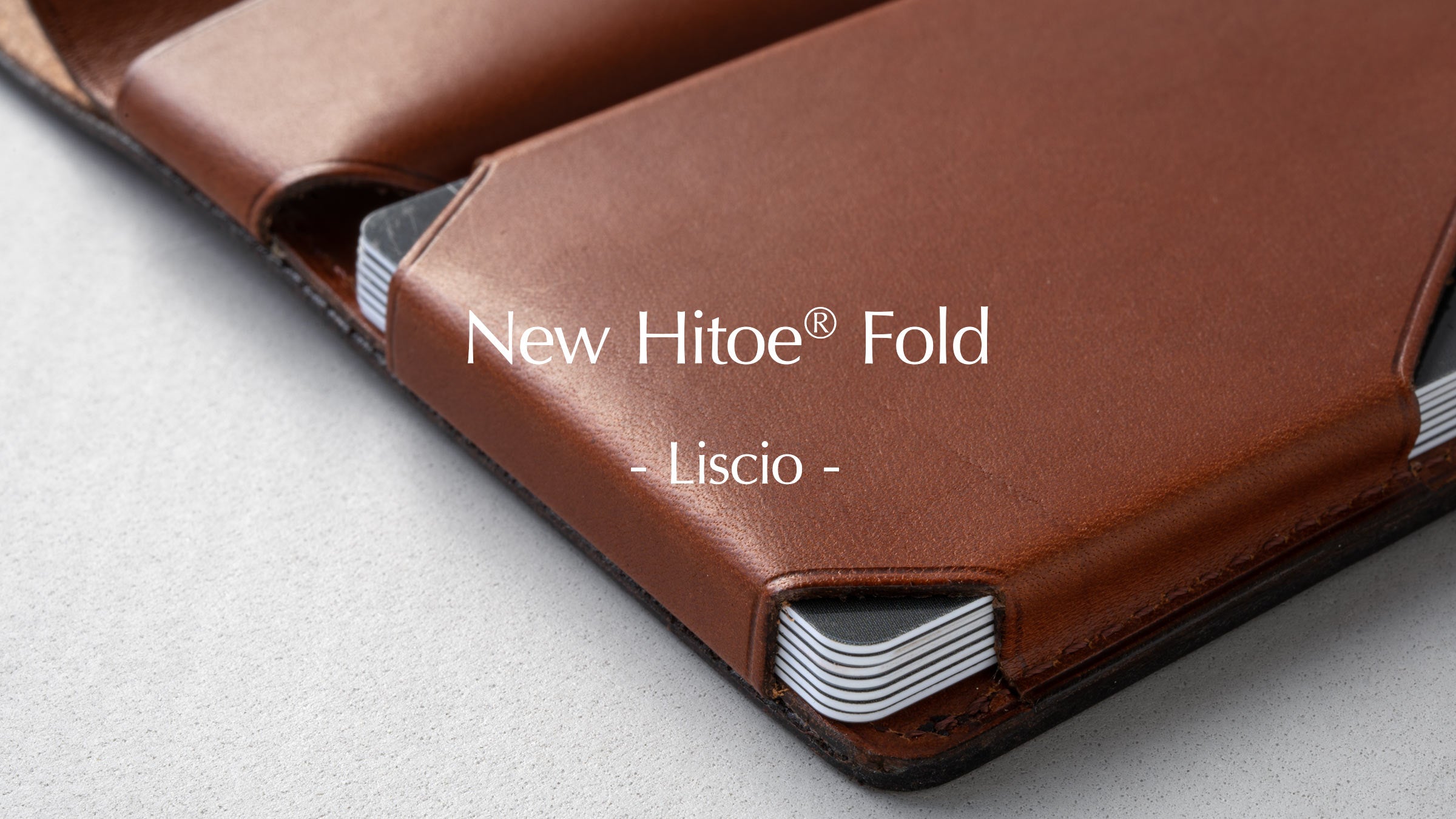 Hitoe® Fold -Liscio- 新デザイン、販売開始