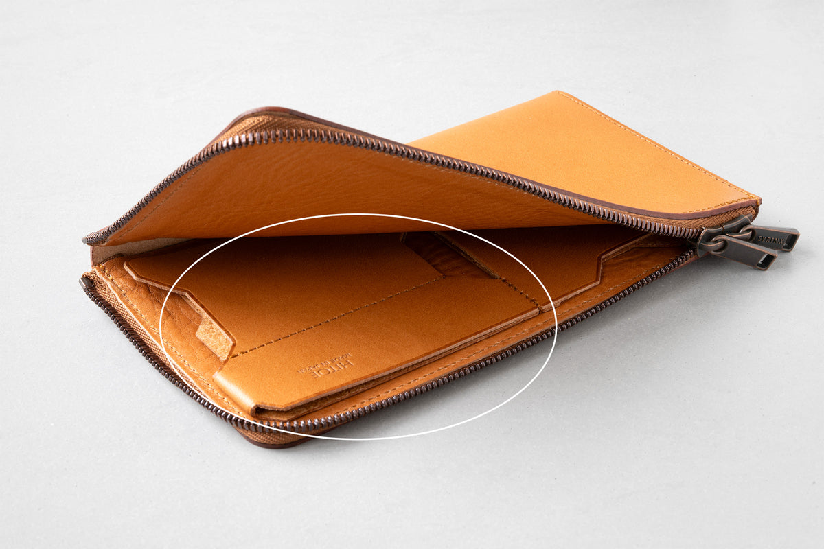 Hitoe® L-zip L - Liscio - β