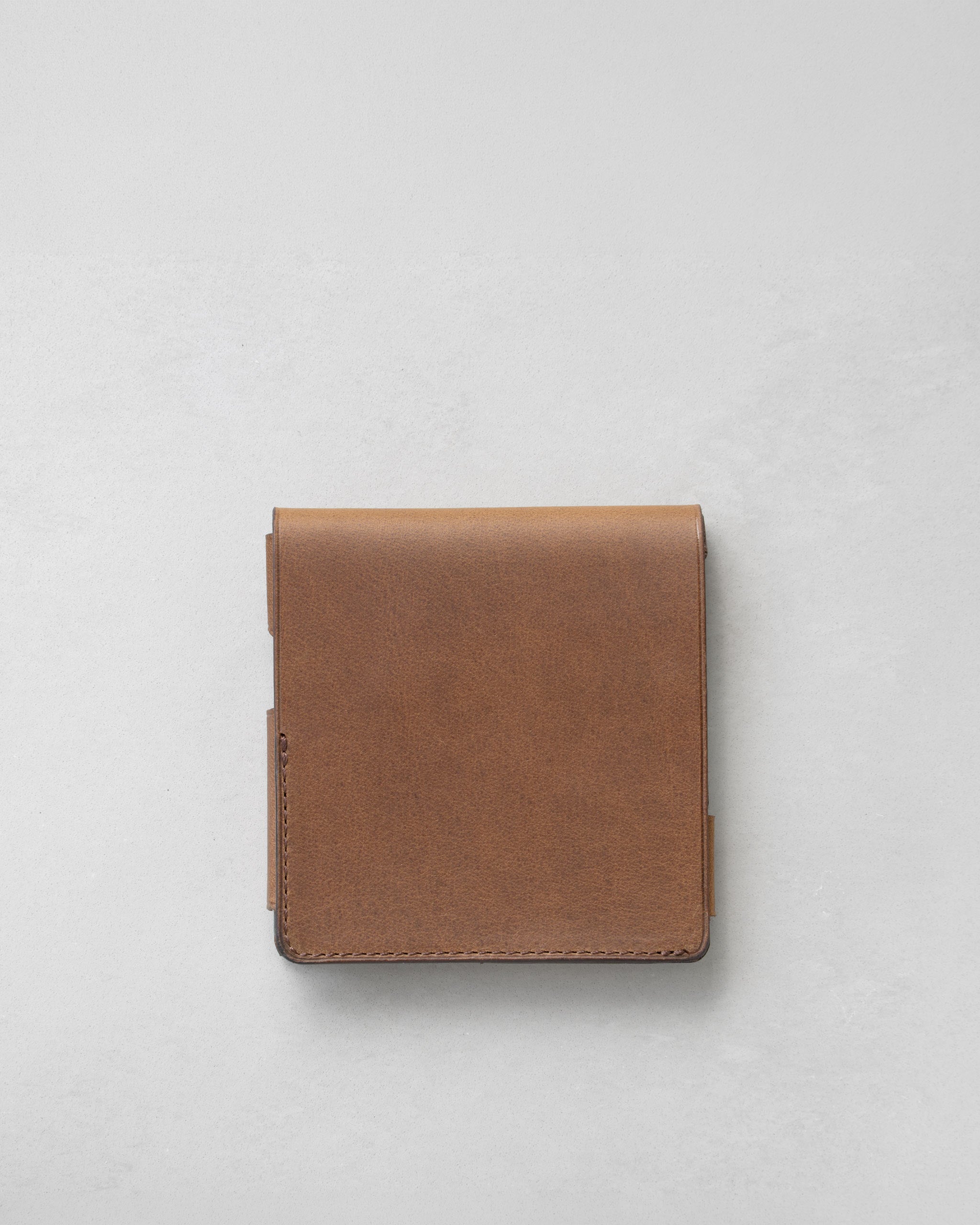 小さい薄い財布 Hitoe® Fold - Antico - | 時を刻むプルアップレザー