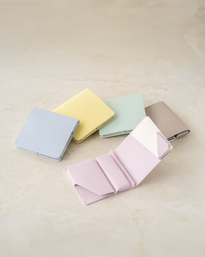空気のように軽いミニ財布 |Hitoe® Fold Aria - Bouquet -| 想いを束ねる花束のように