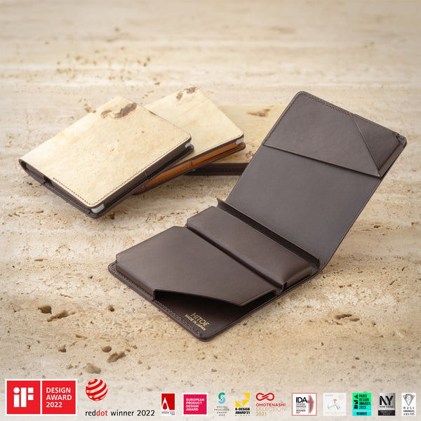 Hitoe fold Aria 折り畳み財布 軽量 コンパクト 空気のように軽い財布 Hitoe® Fold Aria -Mushroom- | キノコ