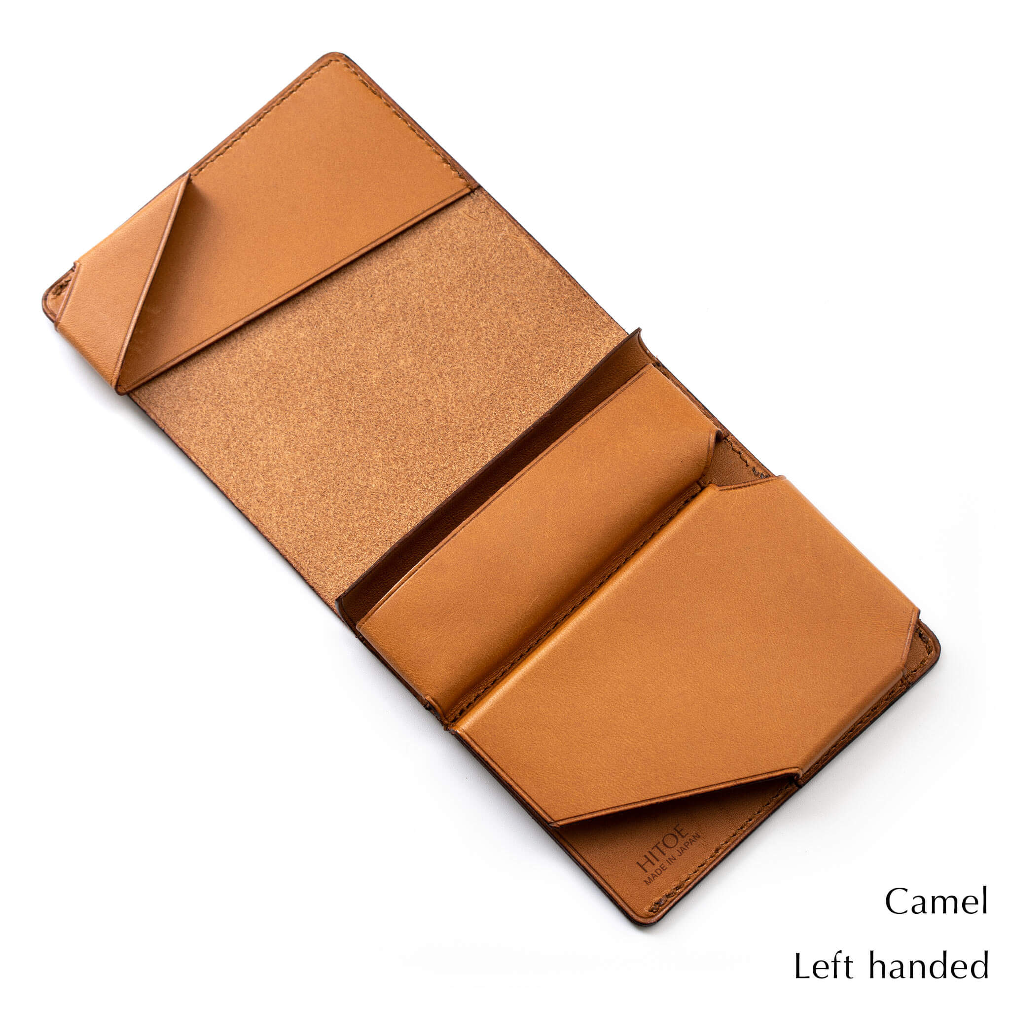 Small thin wallet] Hitoe Fold - minimalist bifold wallet | SYRINX