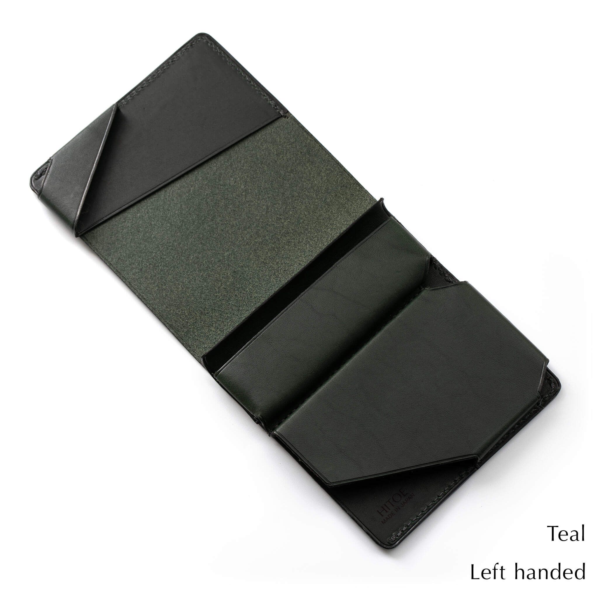 Small thin wallet] Hitoe Fold - minimalist bifold wallet | SYRINX