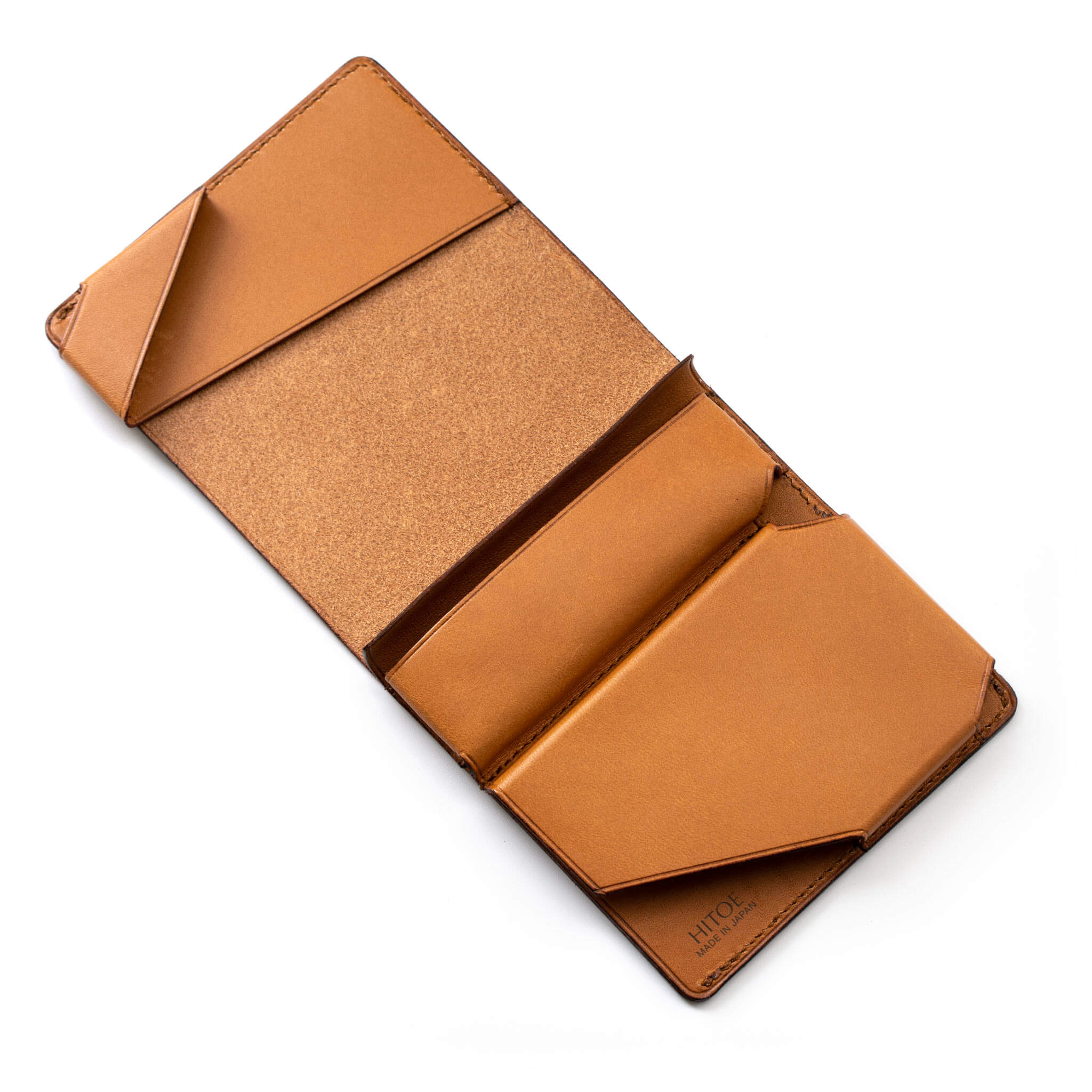 Small thin wallet] Hitoe Fold - minimalist bifold wallet SYRINX