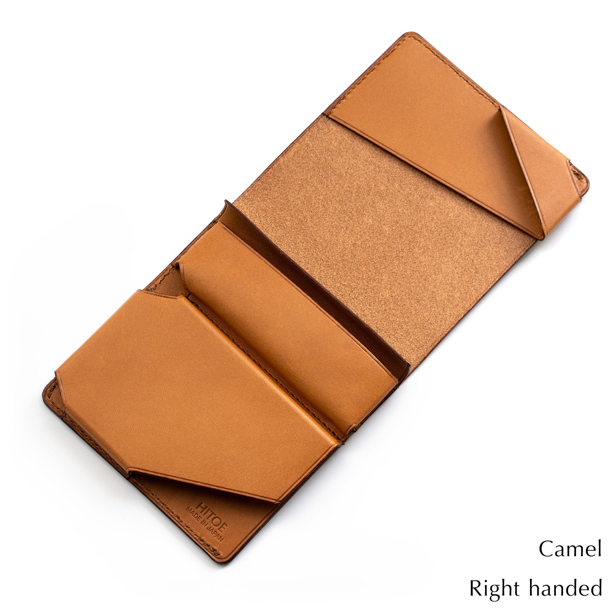 Small thin wallet] Hitoe Fold - minimalist bifold wallet | SYRINX