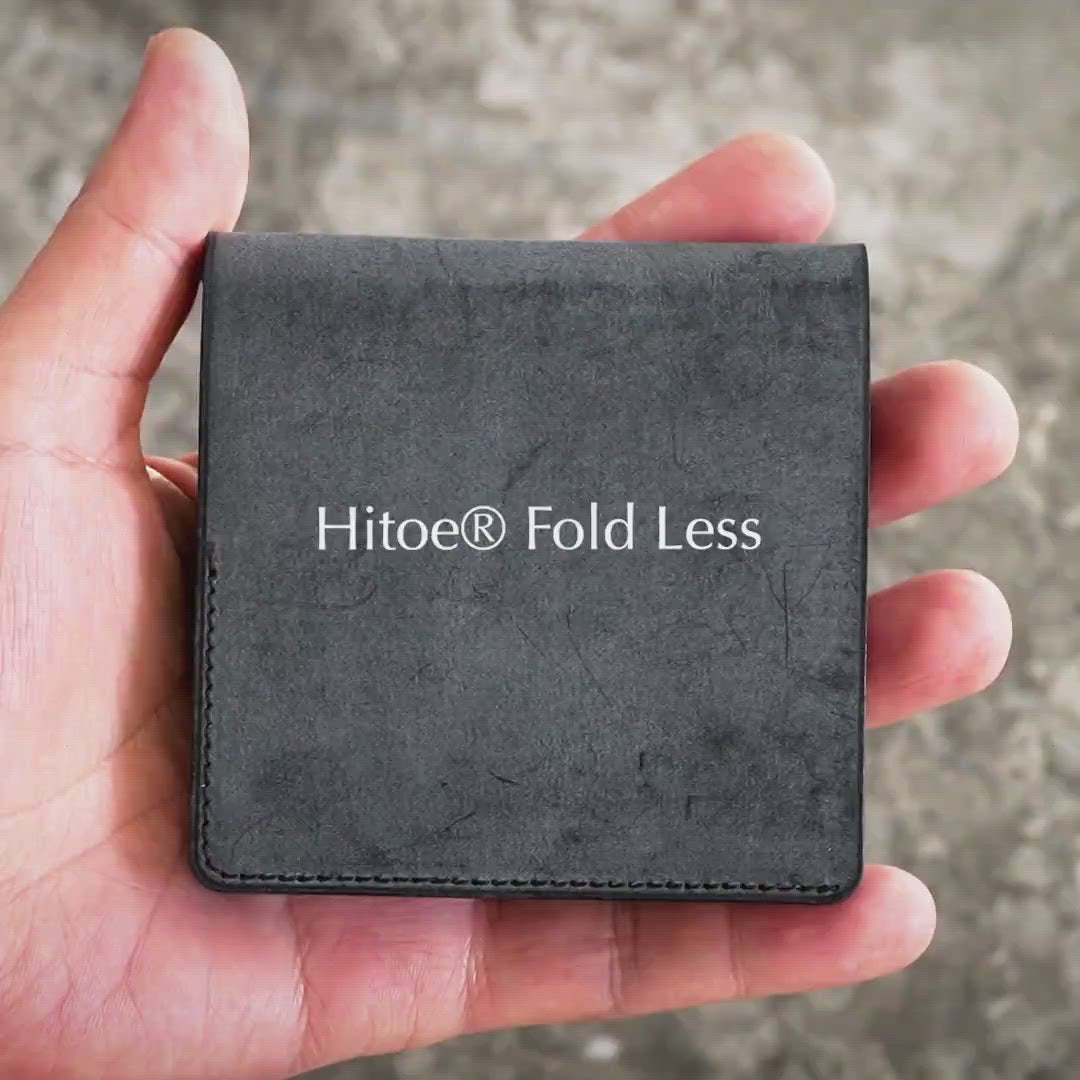 Minimalist Wallet Hitoe® Fold Less - Foschia - SYRINX